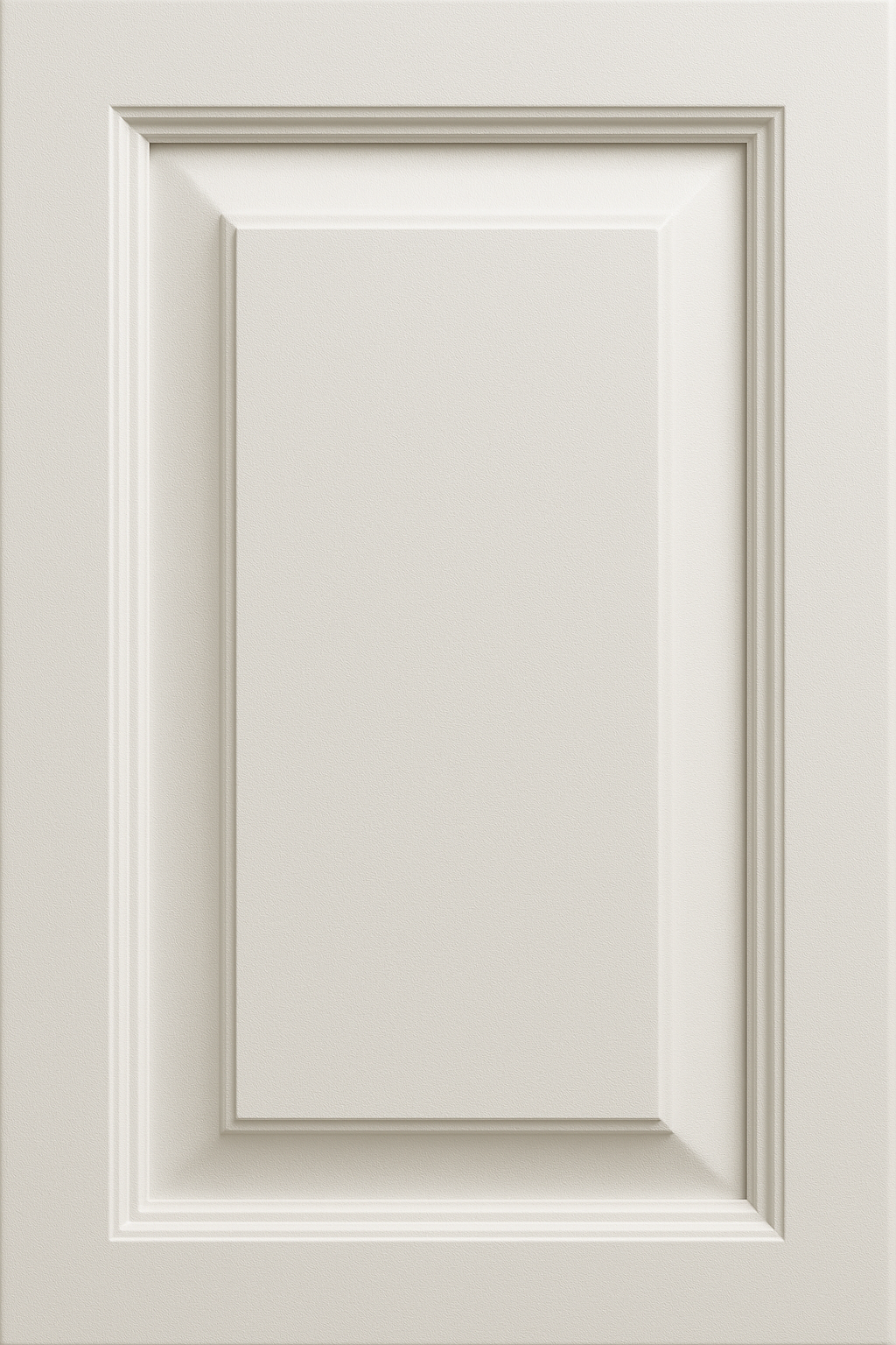 Raised panel cabinet door profile