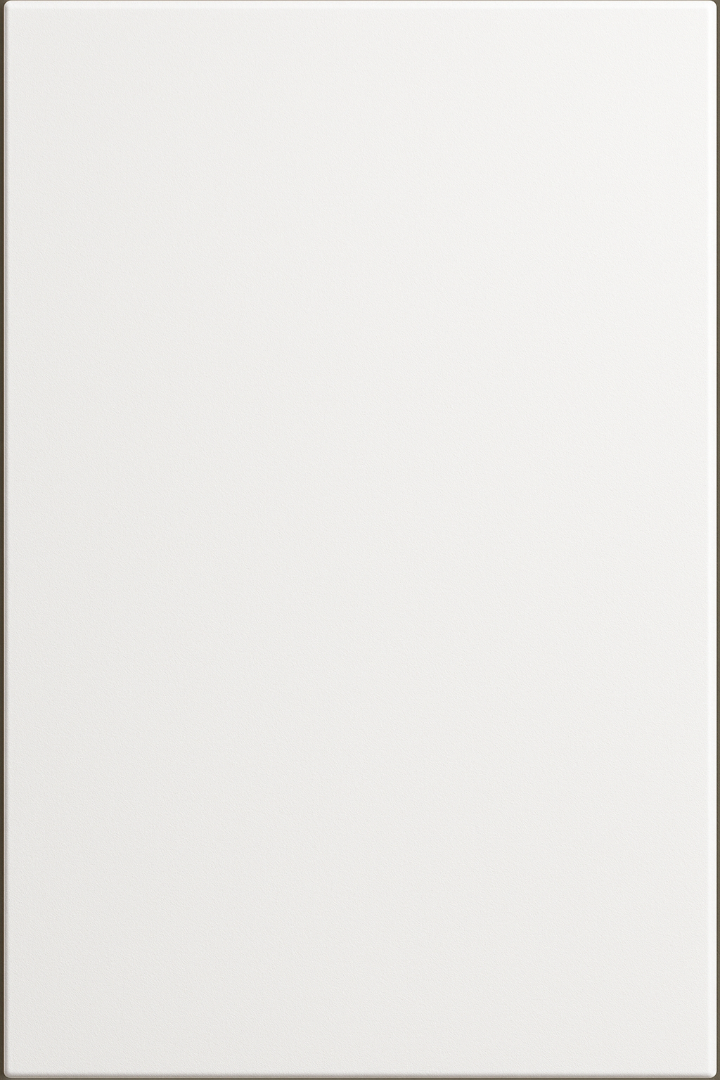 Slab cabinet door profile