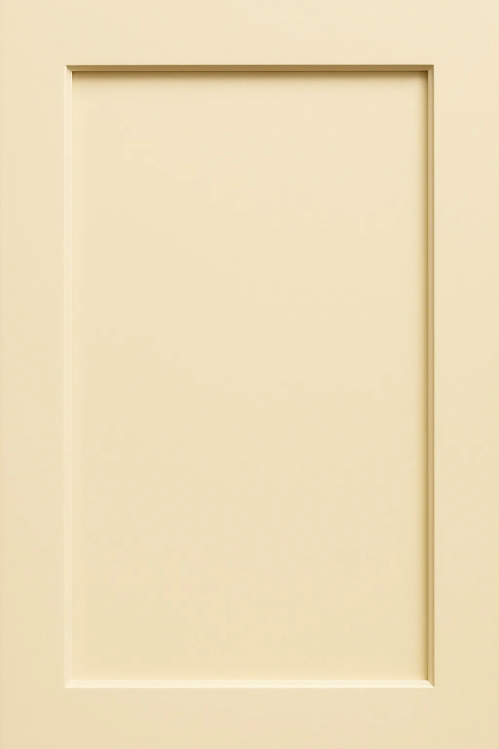 Creamy off-white cabinet close-up
