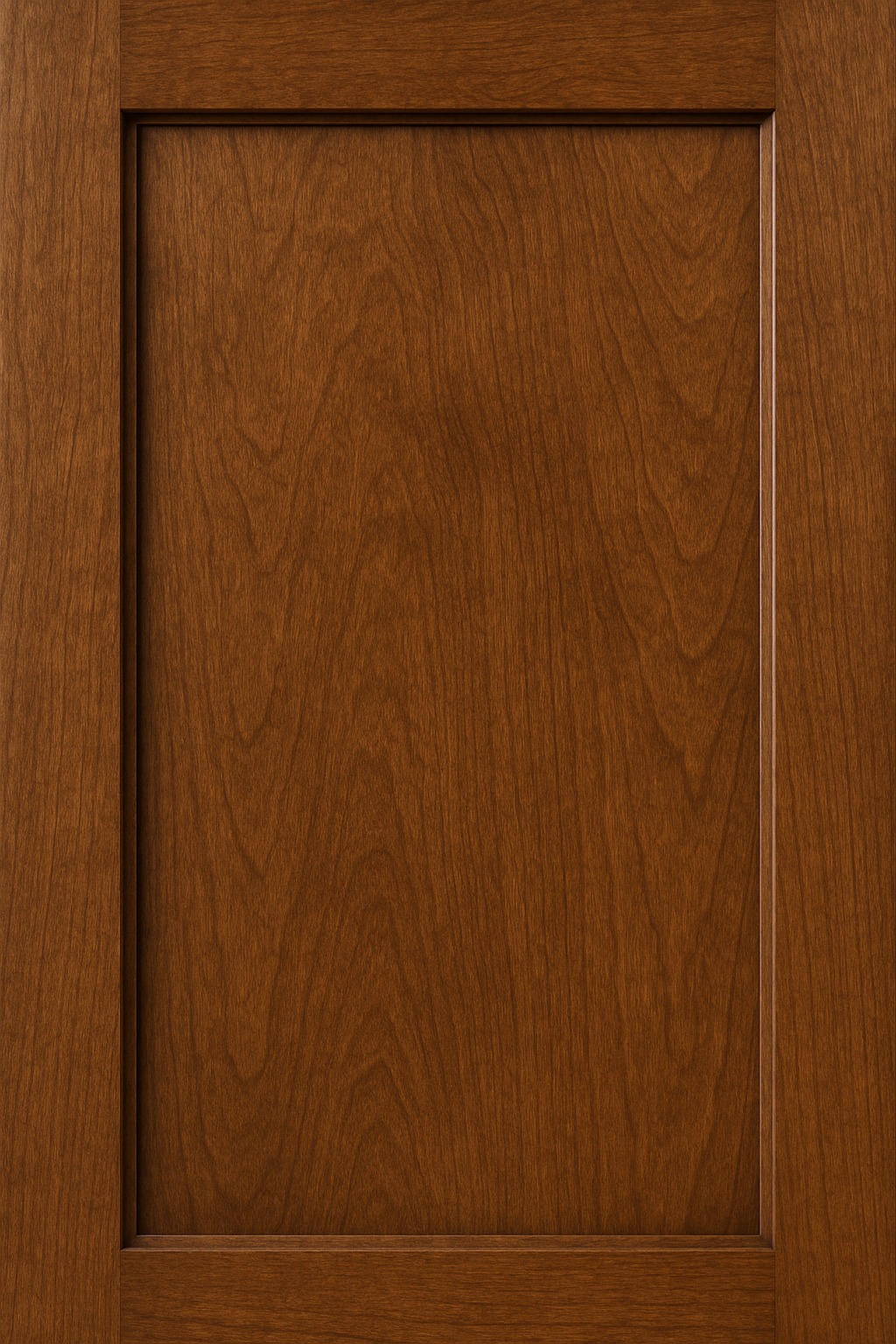 Shaker cabinet door in Early American stain