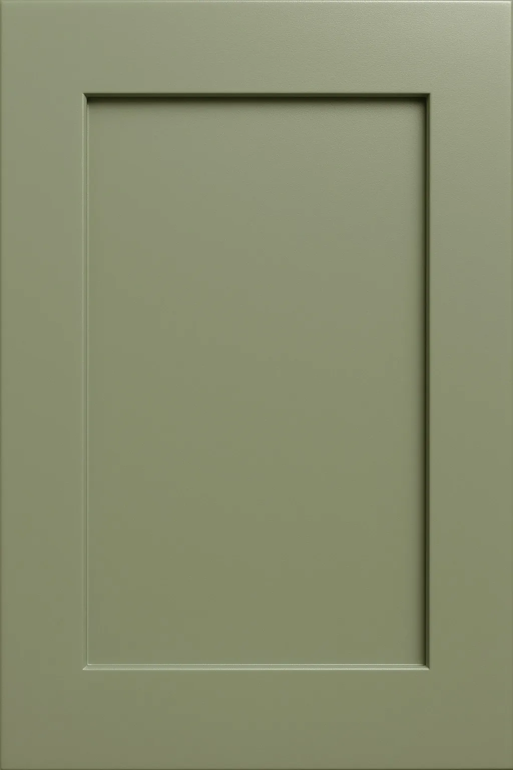 Evergreen Fog cabinet door close-up