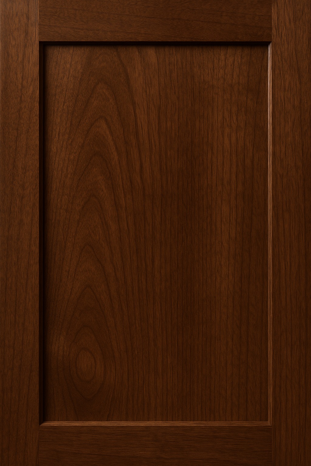 Shaker cabinet door in Special Walnut stain