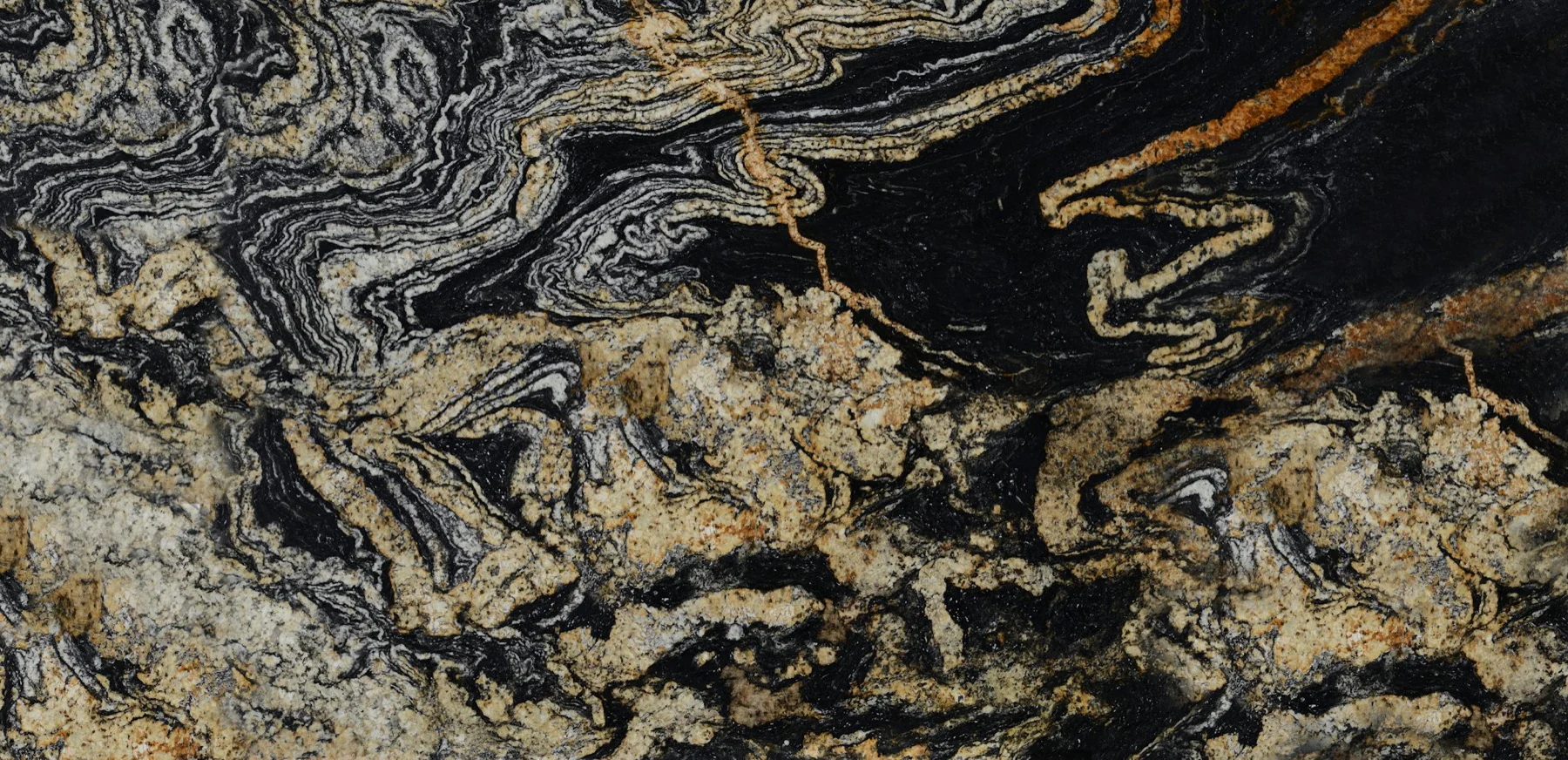 River Black natural stone slab planning reference